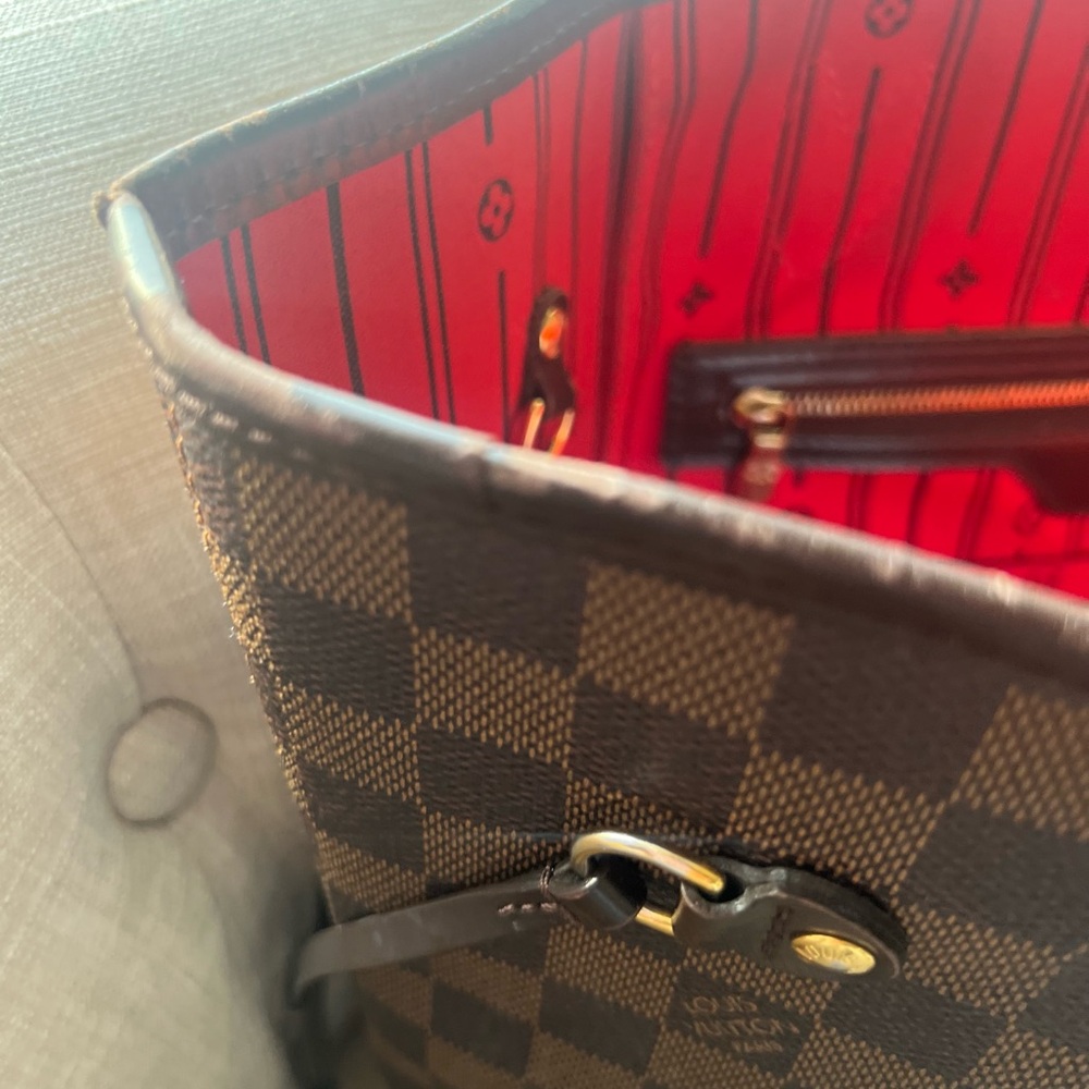 Authentic Louis Vuitton Never full tote bag - Picture 5 of 12